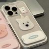 Чехол-блок 2-в-1 «Маленькая свинка» для iPhone 17 Pro Max/16 Pro - Простой, милый для моделей 13/14/15