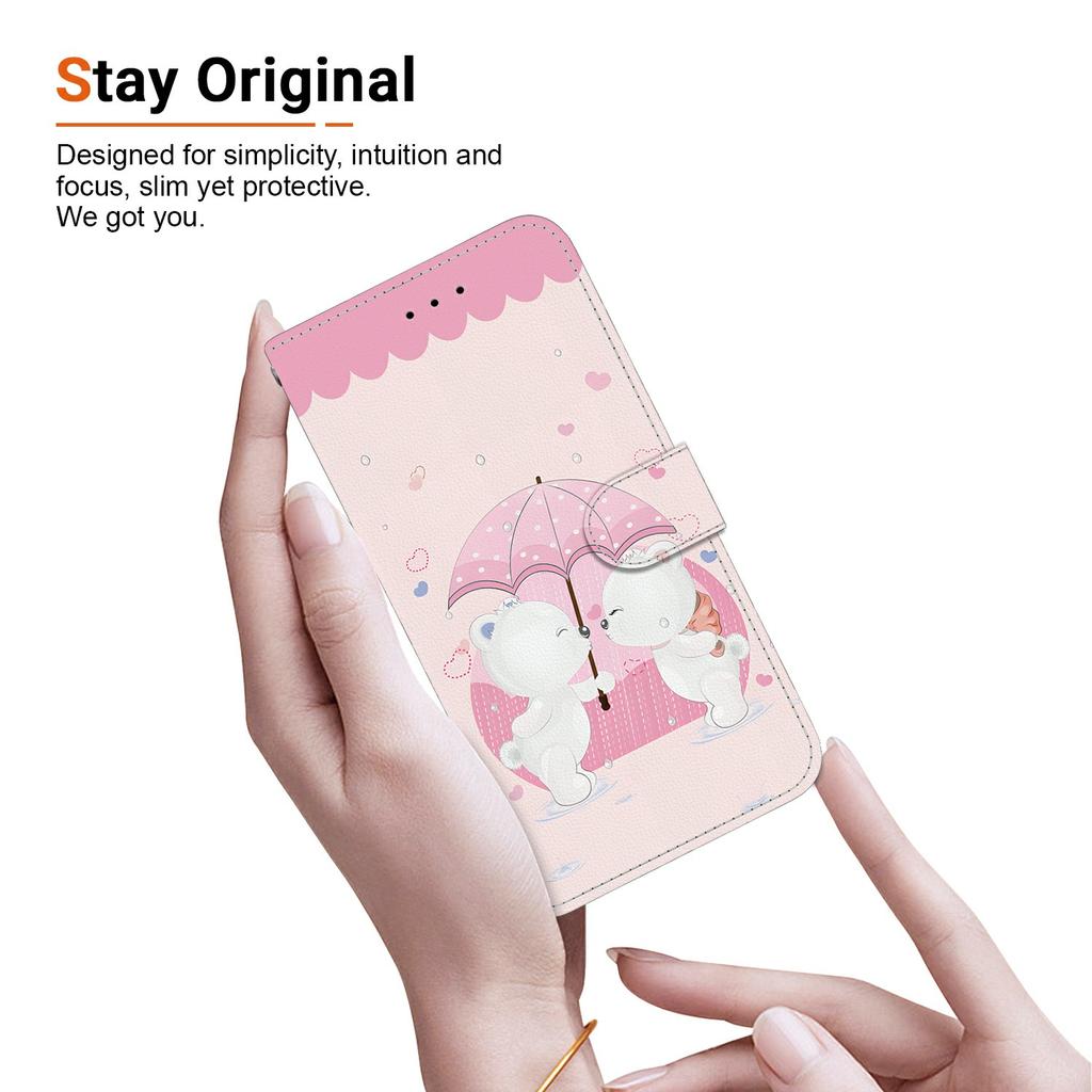 For Samsung Galaxy S26+ Case Pattern Printing Leather Flip Wallet Phone Cover with Lanyard