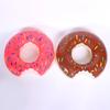 PVC Sweet Dessert Pool Float Doughnut Inflatable Life Buoy Swimming Circle Ring
