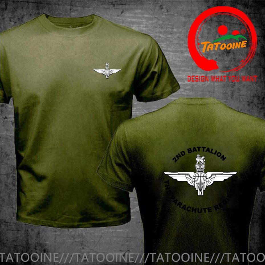 Funny Design British Army Uk Parachute Regiunisext Shirt Unisex Fashion Trendy Casual Clothing Stylish Tops Tee Shirt Leisure Tshirt