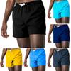 Мужские летние спортивные быстросохнущие шорты, пляжные шорты, тренировочные брюки для плавания и бега
