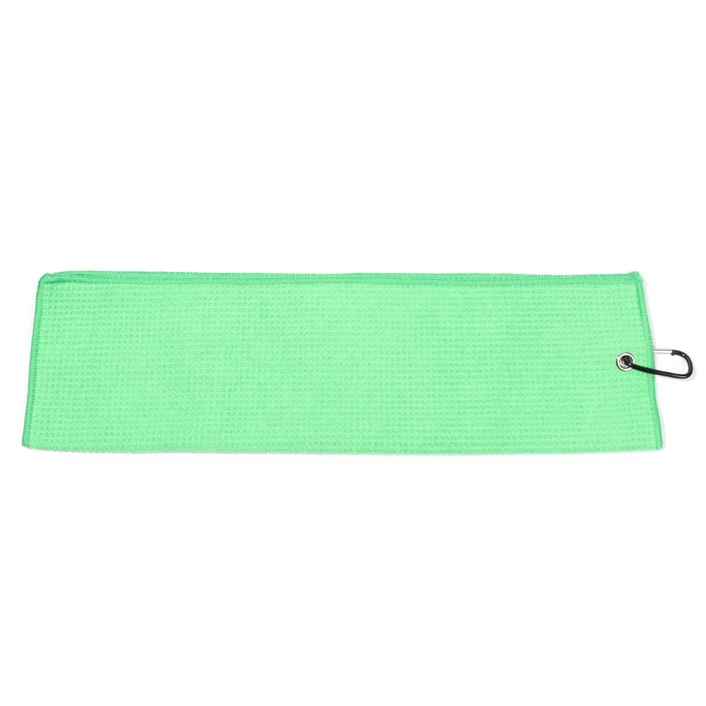 Микрофибра Высокое водопоглощение Полотенце для гольфа Чистящие полотенца Очищают клюшки С Карабином Крюк