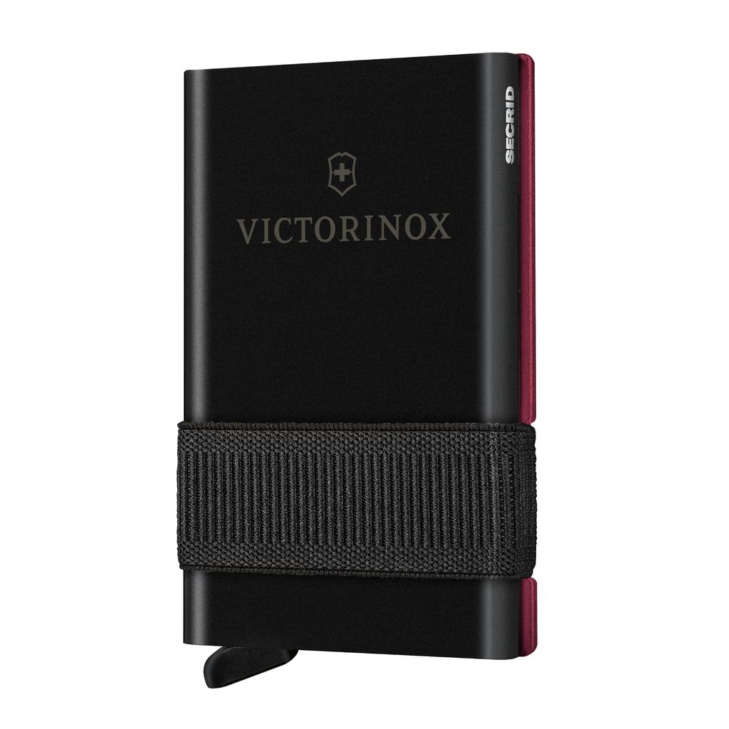 VICTORINOX SMART CARD WALLET Nail Ballpoint Equipped with 10 Disaster First Iconic Red File, Tweezers, Toothpick, Pen, Scissors, Functions,
