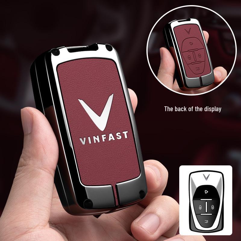 Премиальные чехлы для ключей для автомобилей Vinfast Вьетнам: Совместимо с моделями V5, VF8 и VF3/5/9.