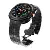 Металлический бронированный ремешок для Samsung Galaxy Watch 8 classic 46мм 44мм 40мм Браслет из нержавеющей стали ремешок pulseira Band для Galaxy Watch 8