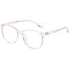 Literary Plain Glasses New Retro Anti-blue Light Flat Glasses Frame Women's Trendy TR90 Can Be Matched with Myopia Men's Frames