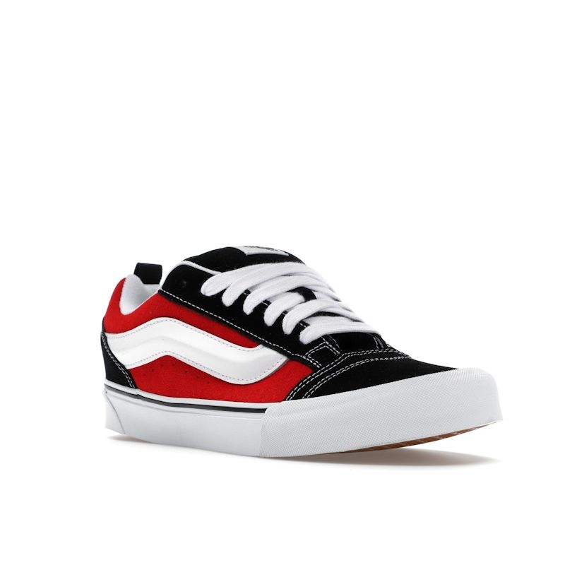 Vans Кроссовки унисекс Knu-Skool Black Red True-White VN0009QC6RT