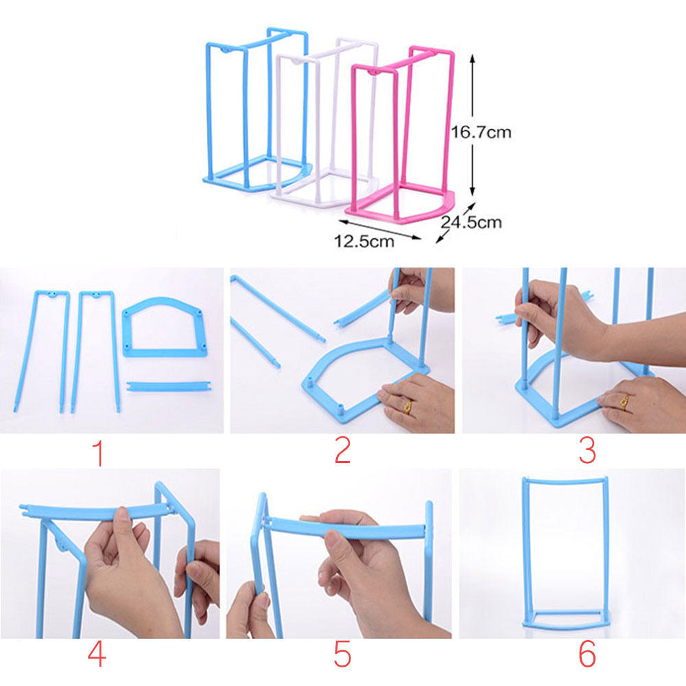 Accessoriess Holder Smart Design Storage Clothes Hanger Stacker Organizer Rack