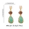 Minority Design Geometric Earring Korean Style Water Drop Dangle Earring Sweet   Vacation