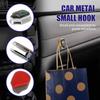 Автомобильная наклейка 2026 Горячая 1/2 шт. Металлический автомобильный крючок Вешалка Наклейка для сумки Декор Аксессуары Для Skoda Octavia Fabia Rapid VII Yeti Enyaq