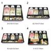 Multifunctional Drawer Cash Tray Metal Clip Drawer Insert Tray Drawer Cash Register  For Shop