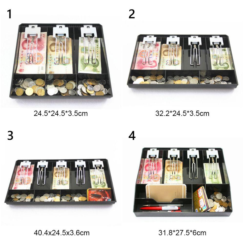 Multifunctional Drawer Cash Tray Metal Clip Drawer Insert Tray Drawer Cash Register For Shop
