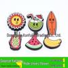 DIY Shoe Flowers PVC Buckle Decorations - Cartoon Fruit Accessories for Garden Hole Shoes