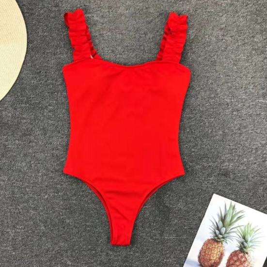 Great Lady Swimwear Comfortable Wireless One-piece Elastic Girl Swimsuit for Water Activity