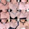 Chic Cross Pendant Necklace for Women - Trendy, Versatile, and Luxurious Clavicle Accessory.