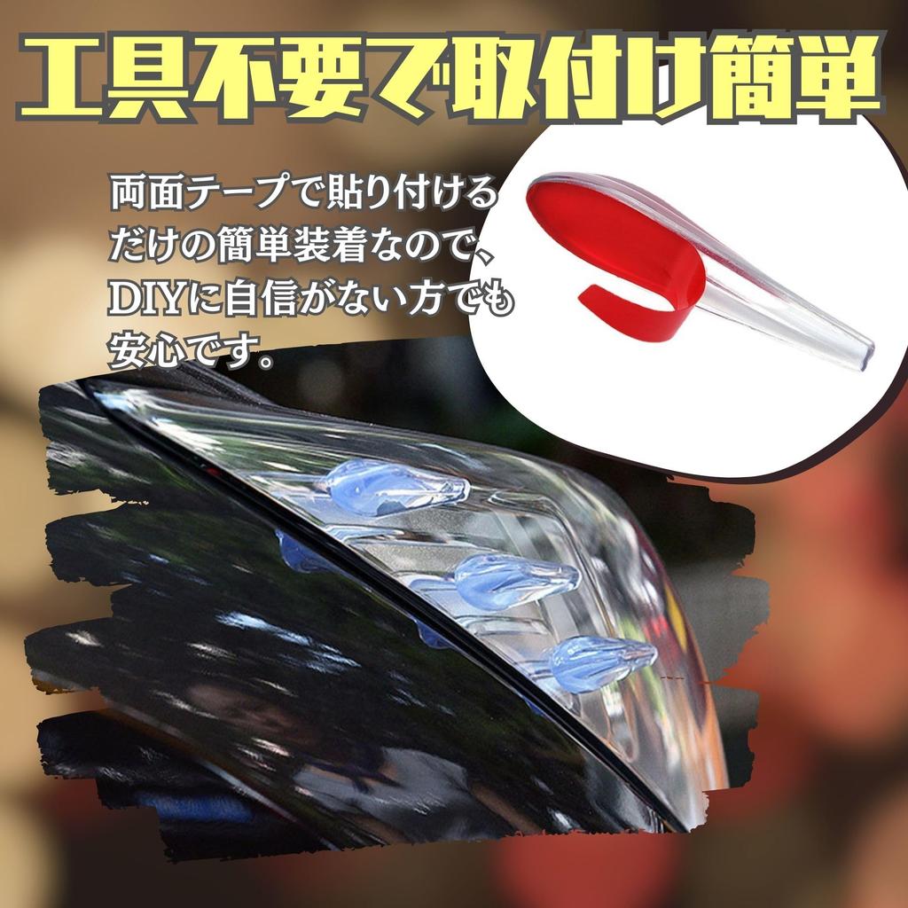 HYmish Aero Fin Protector, Aero Aero, Aero Mall, Wind Noise Prevention, Reduction, Exterior Parts,