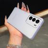 Полупрозрачный матовый чехол для телефона в цвете Моранди для realme 14x 5G Мягкий ТПУ корпус