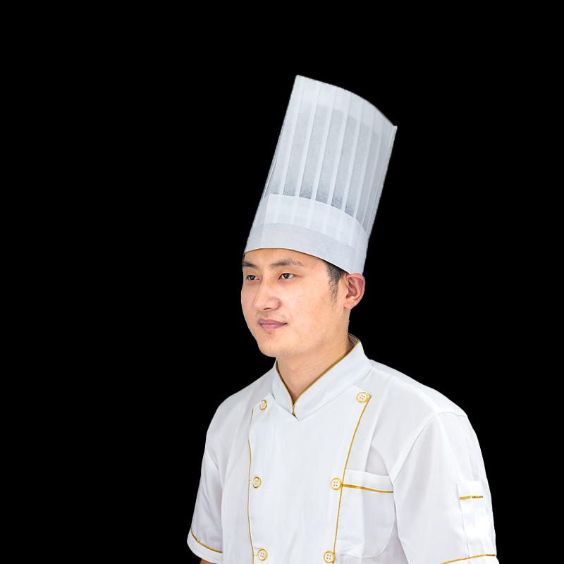 Disposable Tall Paper Chef Hats
