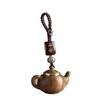 Openable Teapot Pendant Mini Phone Chain Cartoon Little Teapot Keychain  Women Men