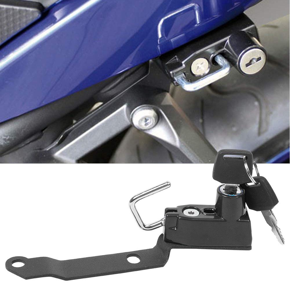 Aluminium Alloy  Anti Theft Security Helmet Lock Fits for Yamaha  MT25 MT03 YZF R25 R3  2014 2019  Motorcycle