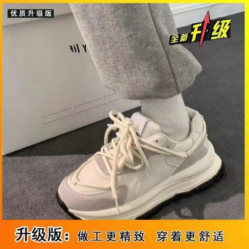 Туфли Forrest Gump на платформе для папы, женская универсальная обувь для весны и лета 2025 года, новая нишевая легкая повседневная спортивная обувь для студентов