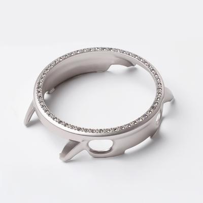 Блестящий чехол для Xiaomi Watch S5 Защитный чехол из поликарбоната с инкрустацией из блестящих бриллиантов бампер для Xiaomi Watch S5 Аксессуар (без стекла)
