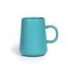 450ML Ceramic Tea Cup Extra Large Mugs Coffee Cups Wide Ceramic Single Color Frosted Big Coffee Mug Tea Cup With Spoon