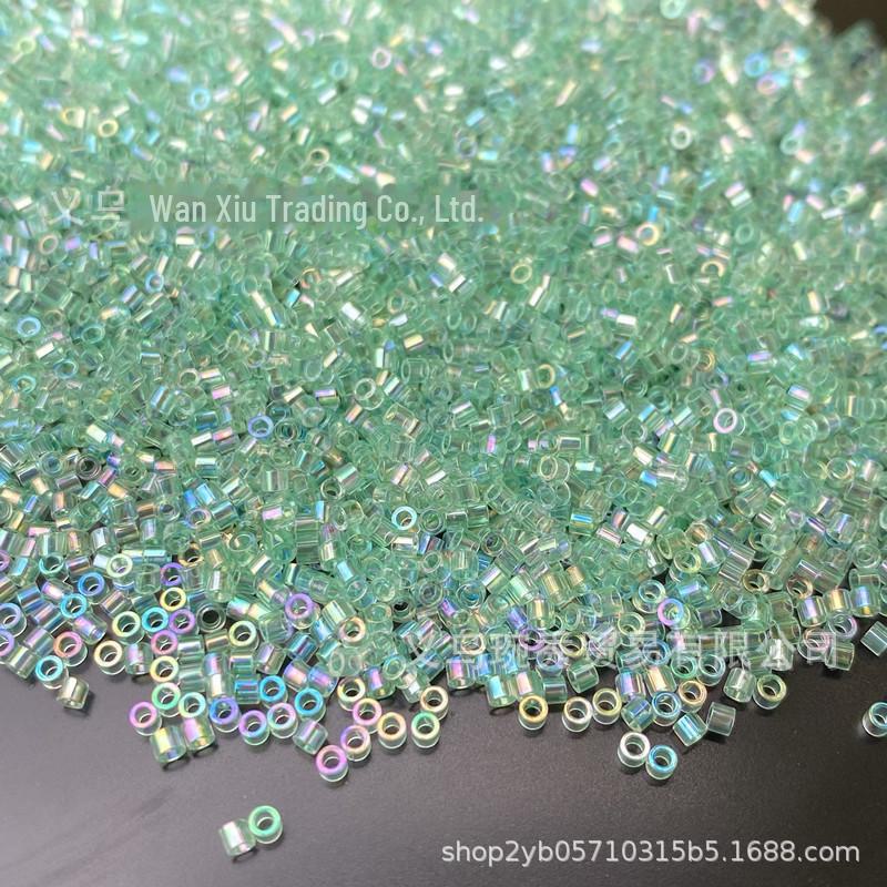 «1,6 мм прозрачные фантазийные старинные бусины для самодельных украшений с кисточками и вышивки»