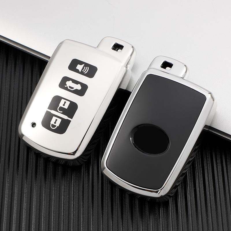 Чехол для дистанционного ключа из ТПУ для Toyota Avalon Camry Corolla RAV4 Highlander Auris CHR Land Cruiser, автоаксессуары