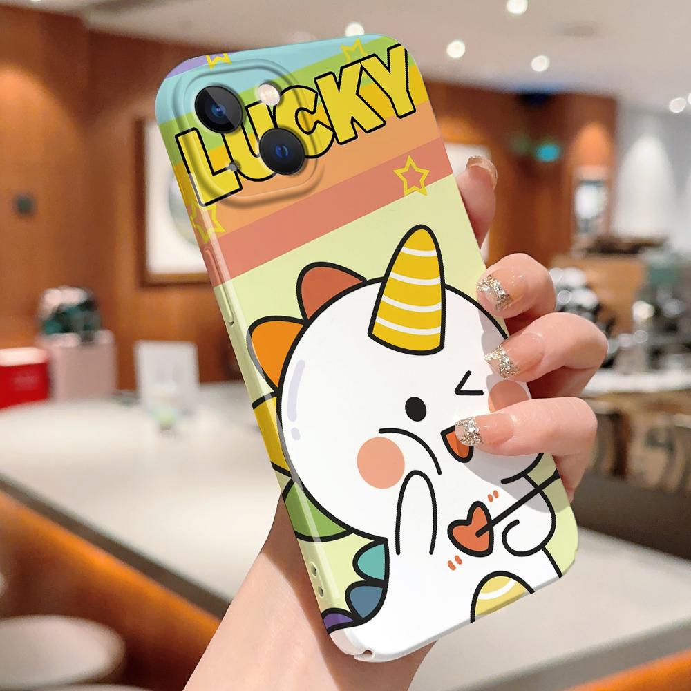 Чехол для телефона Feilin с милым динозавром для Samsung Galaxy S20 FE 5G A52 iPhone 11 Xiaomi Redmi VIVO OPPO Realme Huawei Infinix Ultra Slim Hard Cover