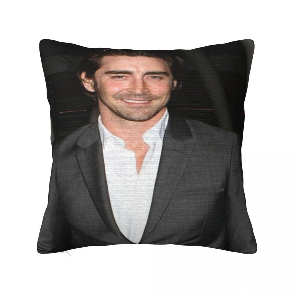 New Style Home Lee Pace Actor Fan Giftdecoration Pillowcase Merch Pillow Cover Zipper Multiple Sizes