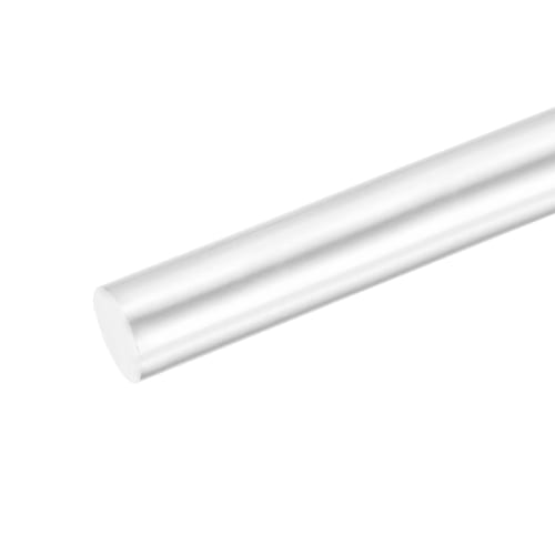 uxcell Aluminum Round Bar, 6061 Aluminum Rod, 16mm Diameter, 300mm Long, Lathe Solid Rod, Metal Rod for RC Aircraft Model Cars, DIY Crafts, 1 Piece