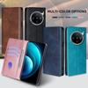 For VIVO X100 Pro Magnetic Flip Phone Case Business Leather Wallet Case for VIVO X100 X90 X80 X70 X60 Pro Plus X90S Lite Funda