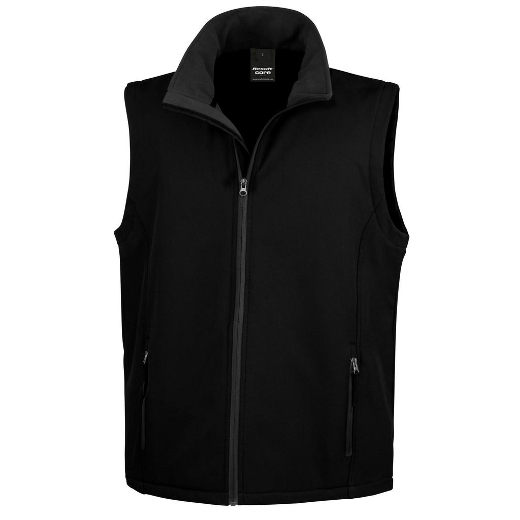 Result Mens Printable Softshell Body Warmer