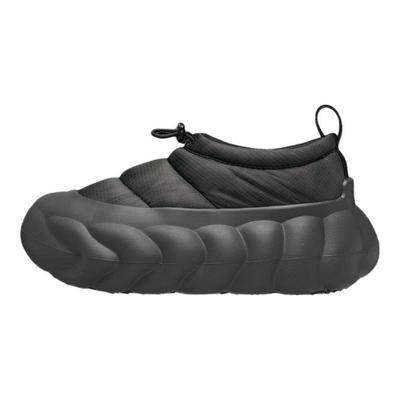 Кроссовки унисекс Overpuff Shorty полупрозрачные черные с золотом 211562-001