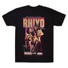 Мужская черная футболка с принтом Rhea Ripley & IYO SKY RHIYO Tag Team Champions Женские хлопковые футболки высокого качества Модные футболки с новым узором