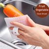 Home Party Supplies Kitchen Cleaning Brush PP Clean Brush Household Multi-functional Fruit Vegetable Scrubber Multifunctional Kitchen Tools