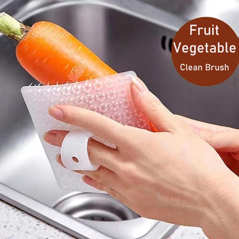 Home Party Supplies Kitchen Cleaning Brush PP Clean Brush Household Multi-functional Fruit Vegetable Scrubber Multifunctional Kitchen Tools