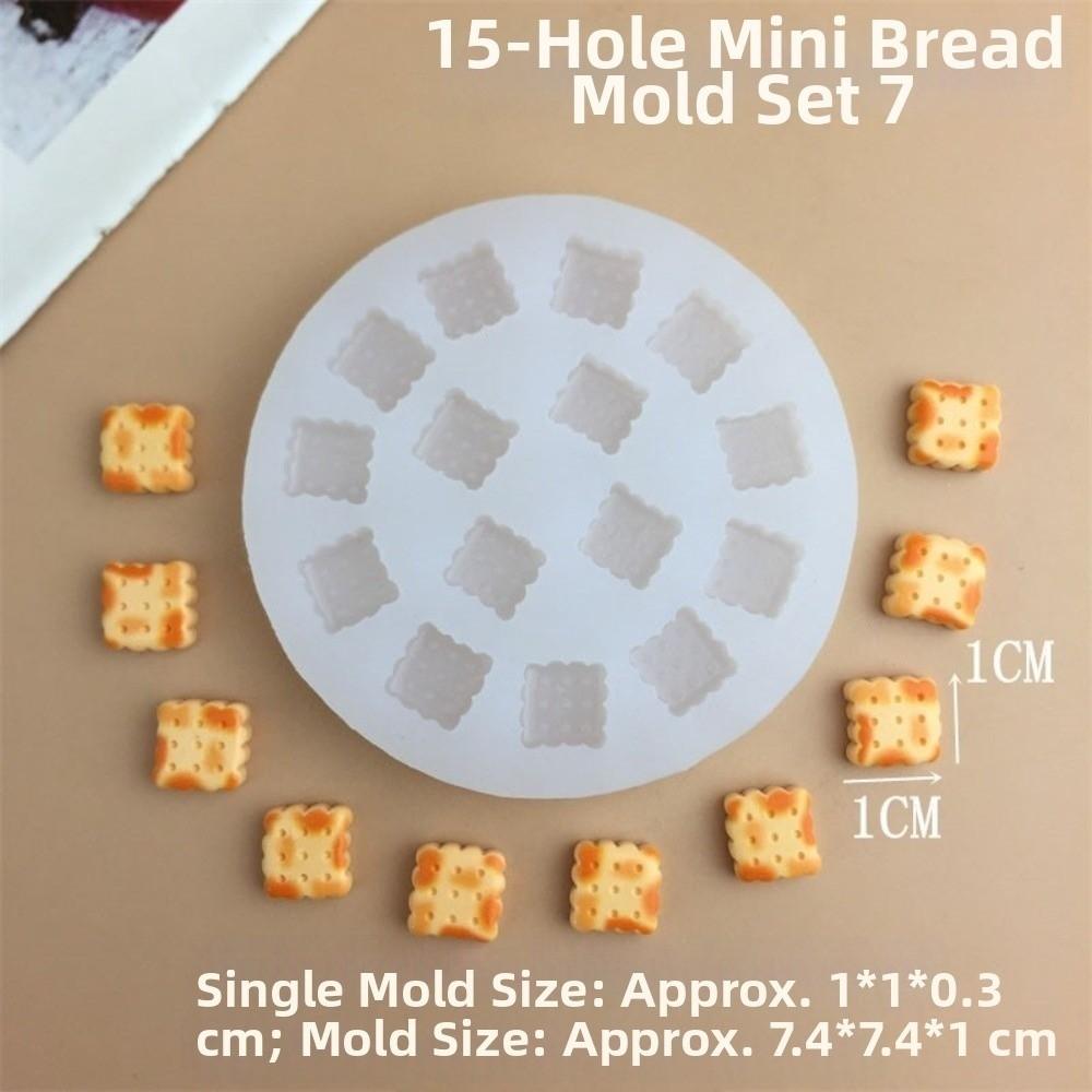 Mini Silicone Mold Reusable Resin Mold Baking Tool DIY Baking Tool  Candy Making
