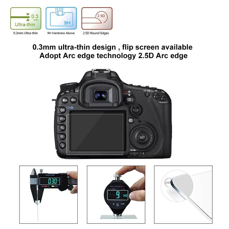 Пленка из закаленного стекла PULUZ 2.5D 9H для Canon 5D Mark III