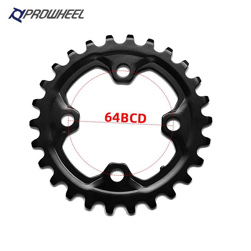 Горный велосипедный шатунный комплект Prowheel на 10/11 скоростей с полым дизайном и звездами 26T/36T/38T для ремонта велосипеда.