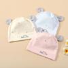 Newborn Cotton Pullover Hat for Spring & Autumn, 0-3 Months, Soft and Boneless Design