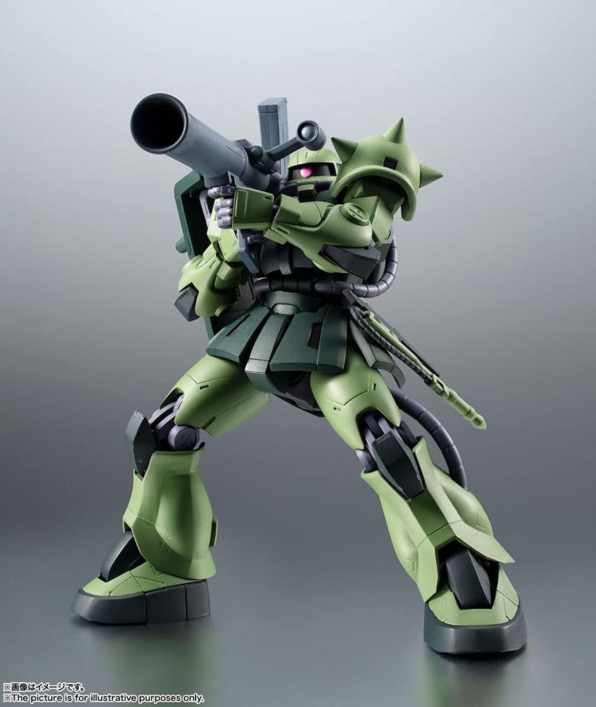 TAMASHII NATIONS ROBOT Spirits Mobile Suit Gundam 08th MS Platoon Ground Type Zaku II JC Type 125 мм окрашенная подвижная фигурка BAS62984 [SIDE MS] MS-06JC