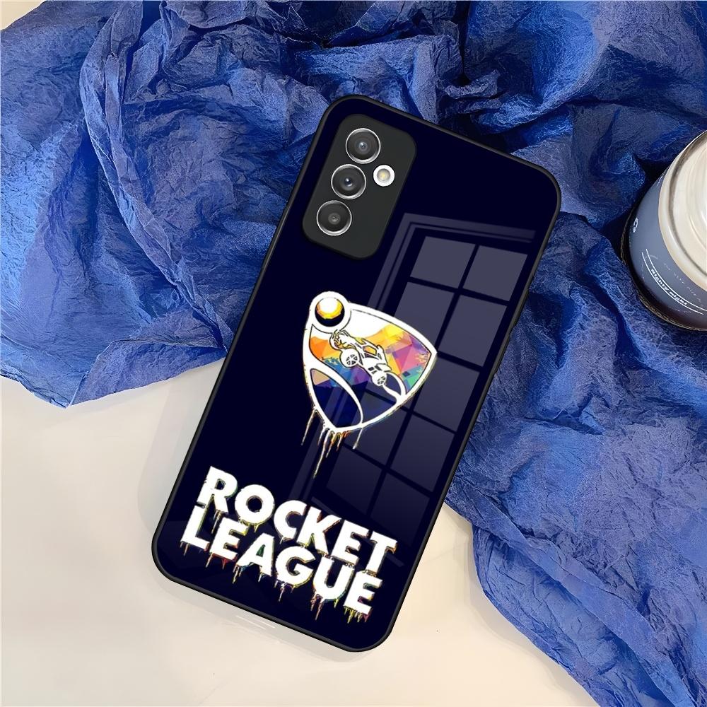 Чехол для телефона Rocket League для Samsung Galaxy S25 S24 S30 S21 S23 S20 S22 Fe Note 20 Pro Ultra Plus стеклянная крышка