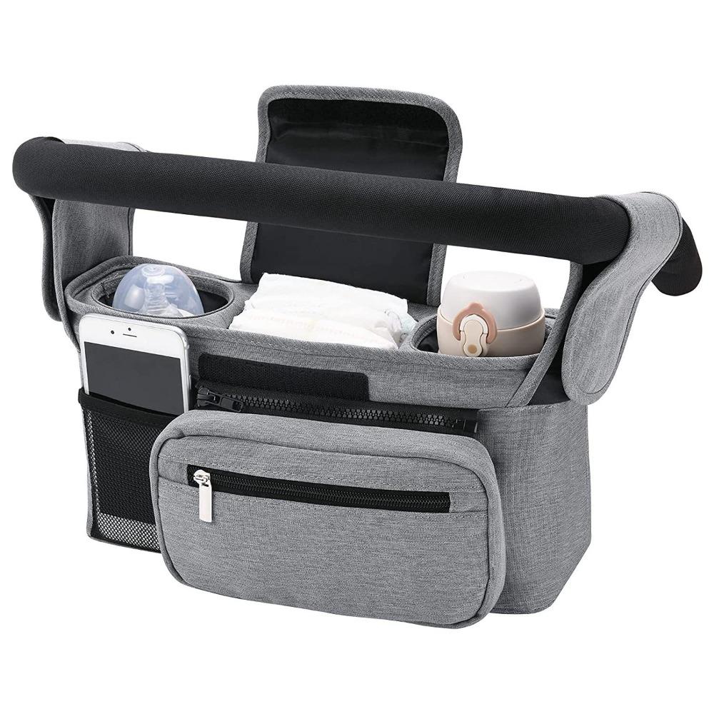 Cup Holder Baby Stroller Storage Bag Phone Bottle Holder Mummy Bag New Buggy Organizer Travel