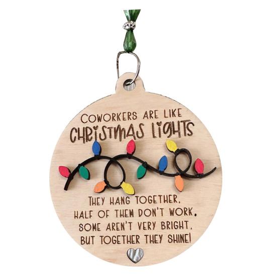 Дружественное украшение, деревянная рождественская елка, подвесное украшение, кулон «Дружеская связь», подарок в знак признательности