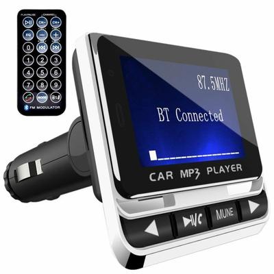 Автомобильный Mp3-плеер Автомобильный Bluetooth FM-передатчик с USB-зарядным устройством Дистанционное управление Громкая связь