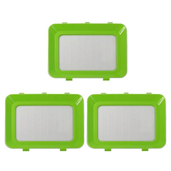 Лоток для хранения продуктов питания, многоразовые штабелируемые контейнеры для хранения продуктов, герметичные лотки для хранения фруктов в холодильнике