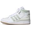 Forum Mid White Linen Green Women Sneakers Cloud-White Gum GX4578