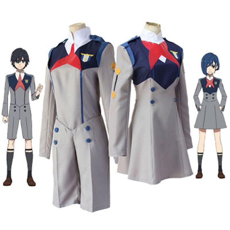 Аутентичная форма Хиро Ичиго из Darling In The Franxx, прочный костюм для вечеринок